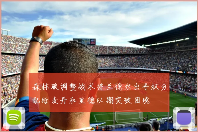 森林狼调整战术将兰德尔出手权分配给麦丹和里德以期突破困境